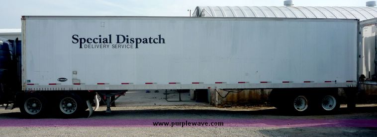 image for item 5002 1979 Strick tandem axle van trailer