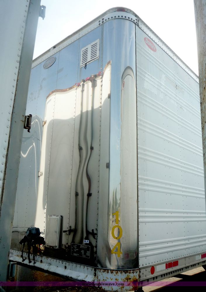 image for item 5003 1988 Dorsey AIDT-86-LS tandem axle van trailer