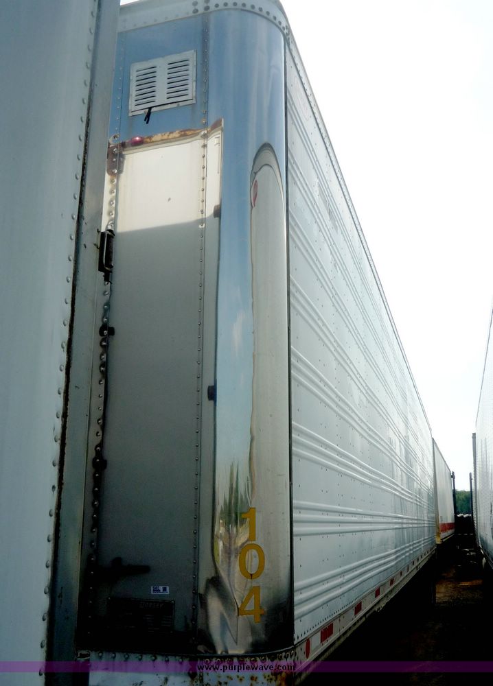 image for item 5003 1988 Dorsey AIDT-86-LS tandem axle van trailer