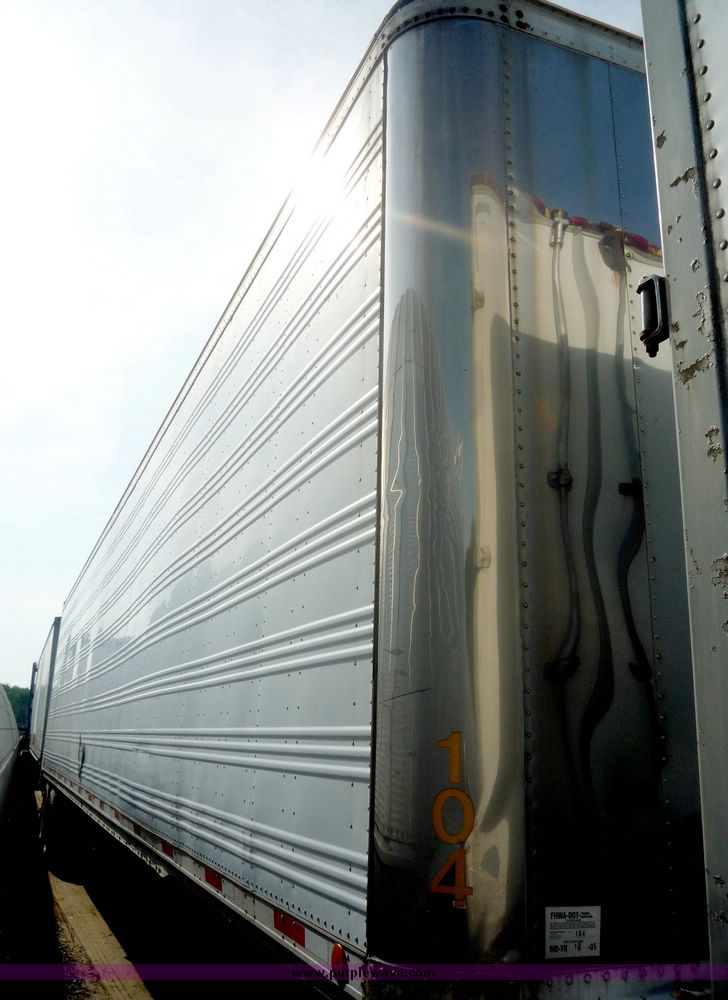 image for item 5003 1988 Dorsey AIDT-86-LS tandem axle van trailer