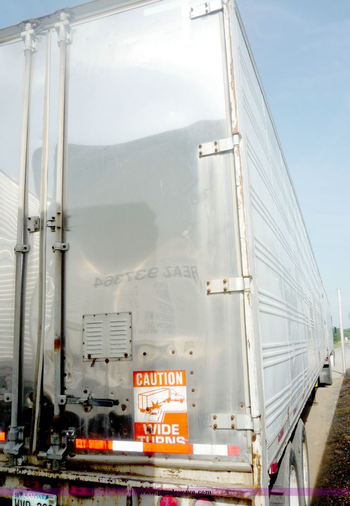 image for item 5003 1988 Dorsey AIDT-86-LS tandem axle van trailer