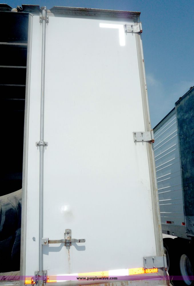 image for item 5004 1984 Fruehauf tandem axle van trailer