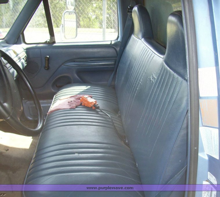 image for item 4519 1997 Ford F350 mini dump truck