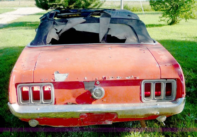 image for item 4018 1970 Ford Mustang convertible