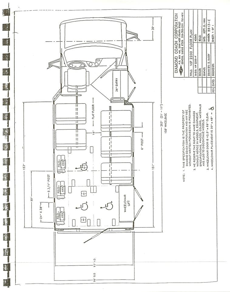 image for item 4233 2000 Ford E-40 Diamond VIP 2200 bus
