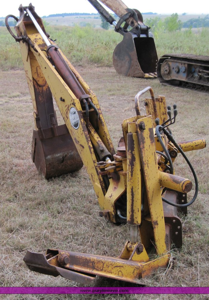 image for item 4561 Davis D130 back hoe attachment