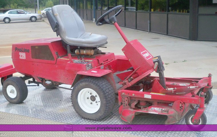image for item 5161 Toro Proline 220 riding lawn mower
