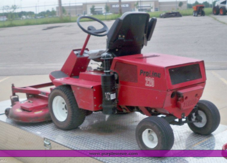 image for item 5161 Toro Proline 220 riding lawn mower