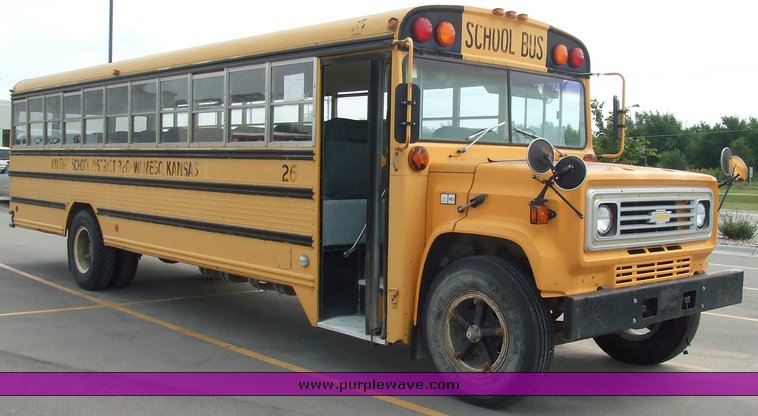 image for item 6000 1989 Chevrolet S6000 Wayne body bus