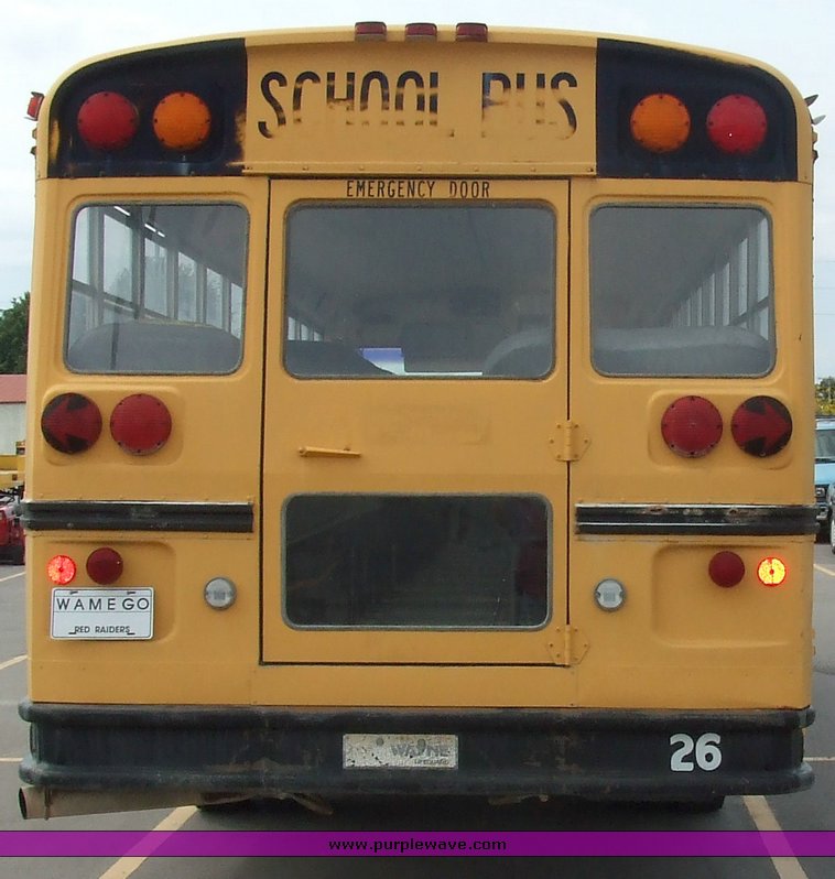 image for item 6000 1989 Chevrolet S6000 Wayne body bus