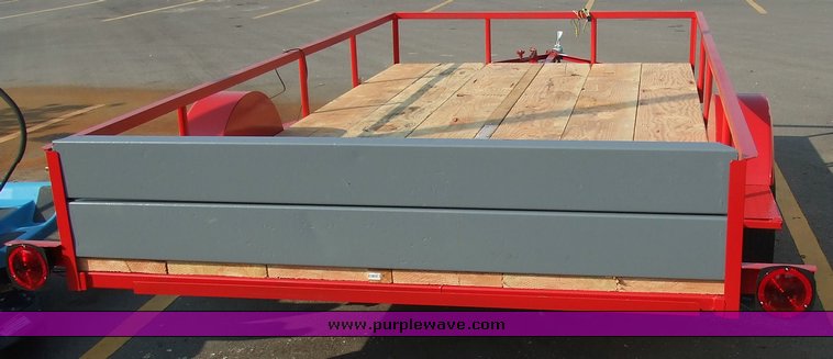 image for item 6003 Shop built 6' x 12' trailer