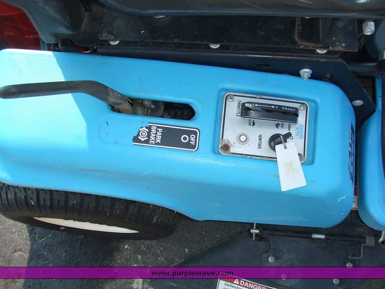 image for item 6004 Dixon zero turn radius riding lawn mower