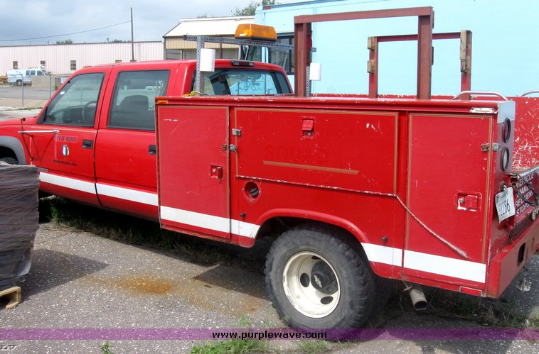 image for item 6057 Utility bed from 1996 Chevrolet one-ton pickup truck