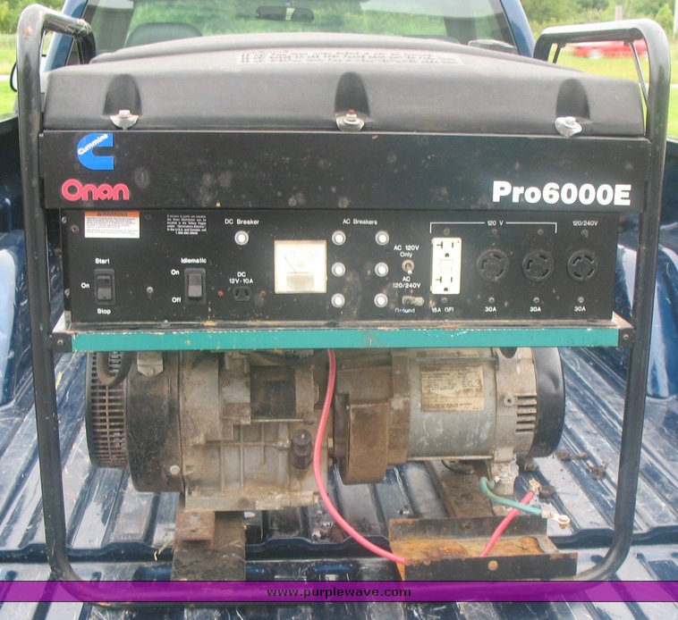image for item 9100 Onan Pro600E generator