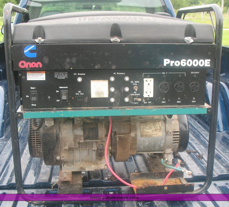 image for item 9100 Onan Pro600E generator