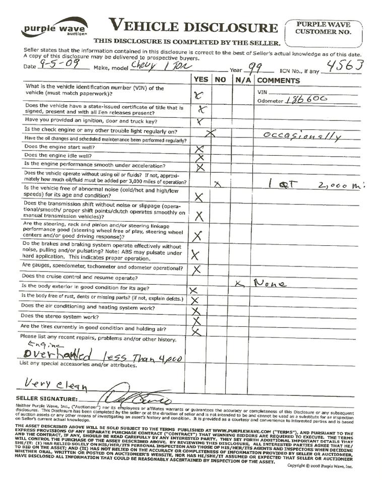 image for item 4563 1994 Chevrolet C3500 Silverado flatbed pickup truck