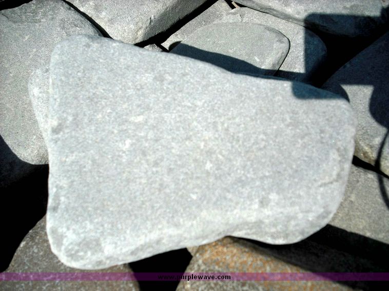 image for item 2050 Small Pennsylvania blue green tumbled patio stone