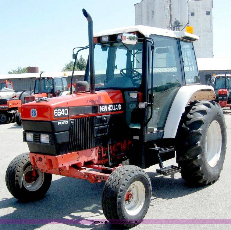 image for item 5252 1998 New Holland 6640SL tractor