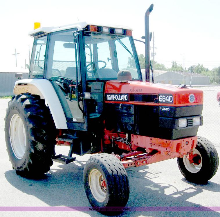 image for item 5252 1998 New Holland 6640SL tractor