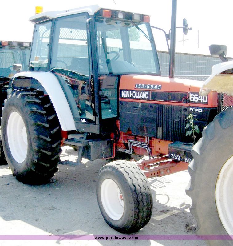 image for item 5255 1996 New Holland 6640SL tractor