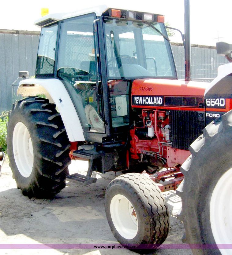 image for item 5256 1996 New Holland 6640SL tractor