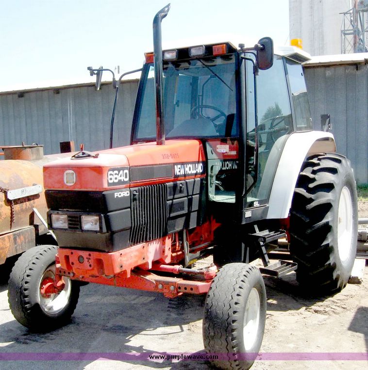 image for item 5257 1996 New Holland 6640SL tractor