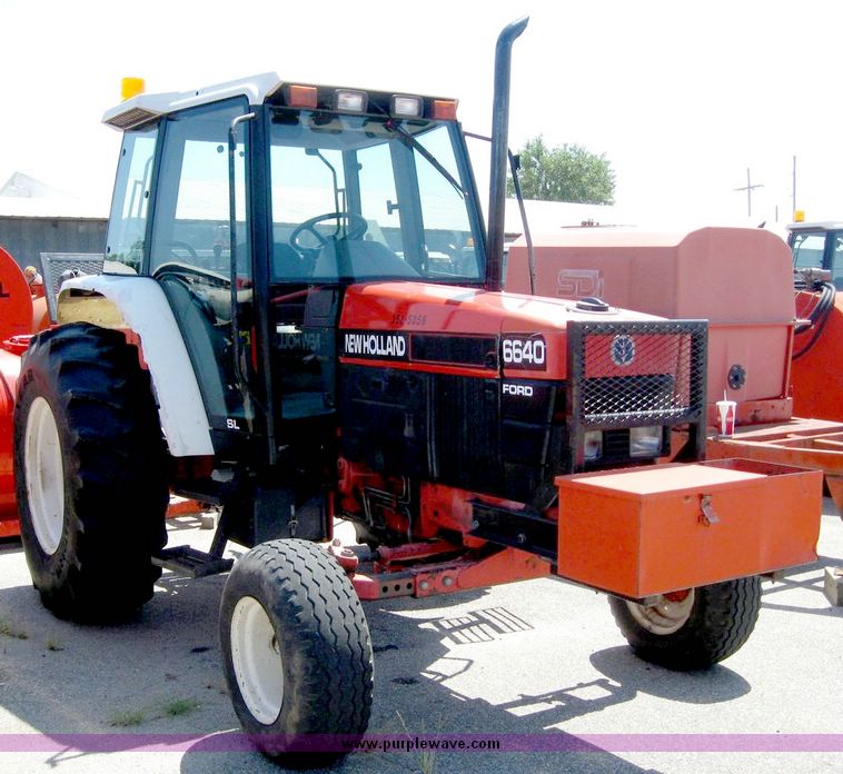 image for item 5258 1996 New Holland 6640SL tractor