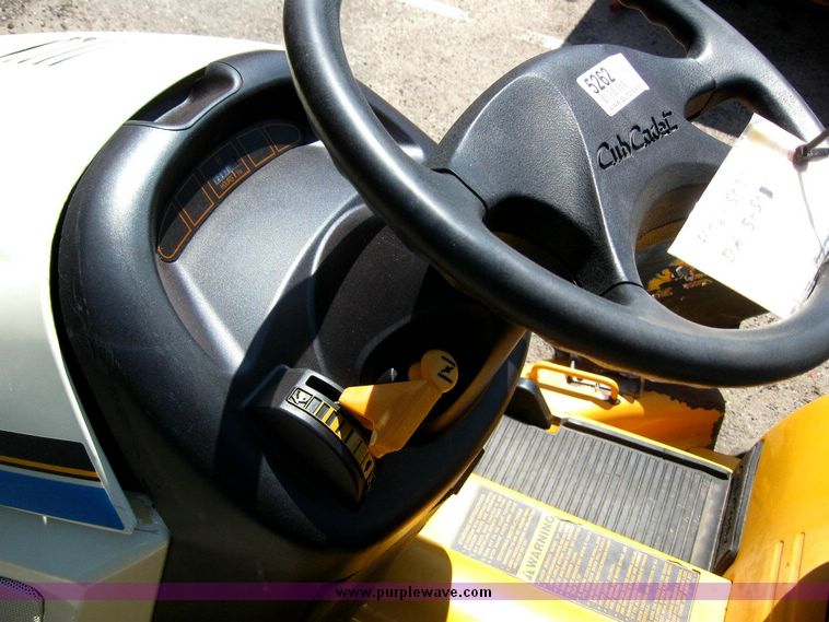 image for item 5262 1996 Cub Cadet 2185 riding lawn mower