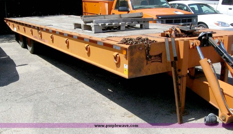 image for item 5271 1993 Landoll 15 ton trailer