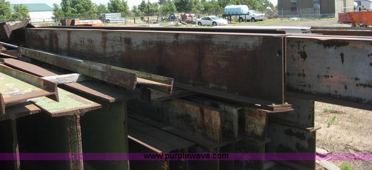 image for item 8464 Assorted Steel I beams