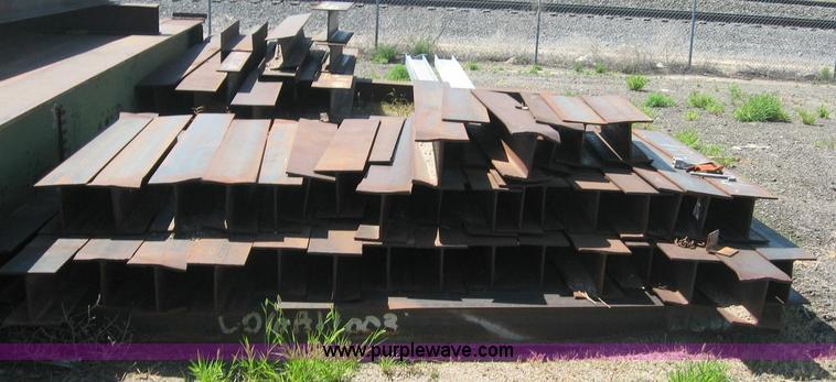 image for item 8464 Assorted Steel I beams