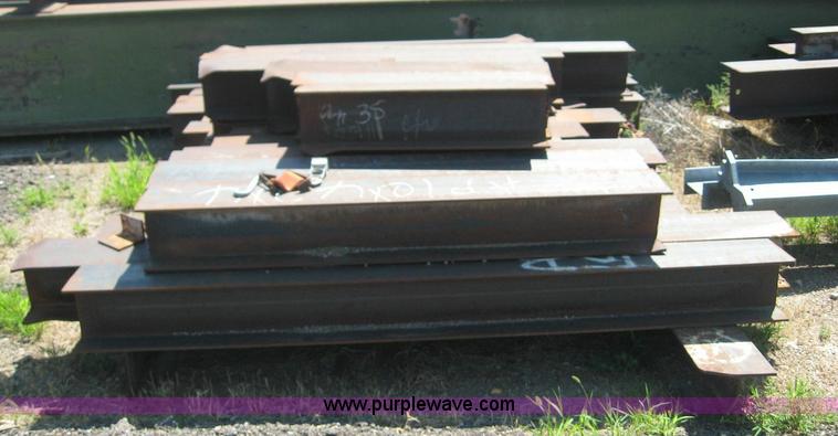 image for item 8464 Assorted Steel I beams