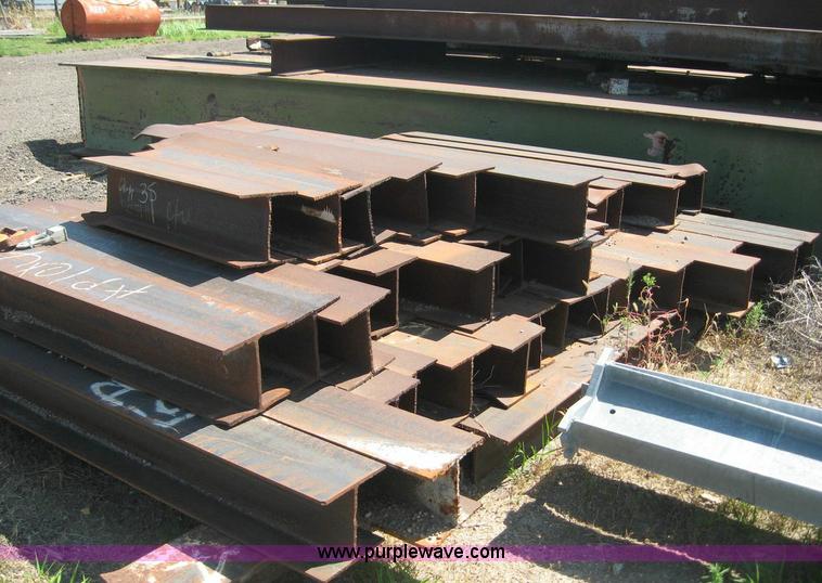 image for item 8464 Assorted Steel I beams