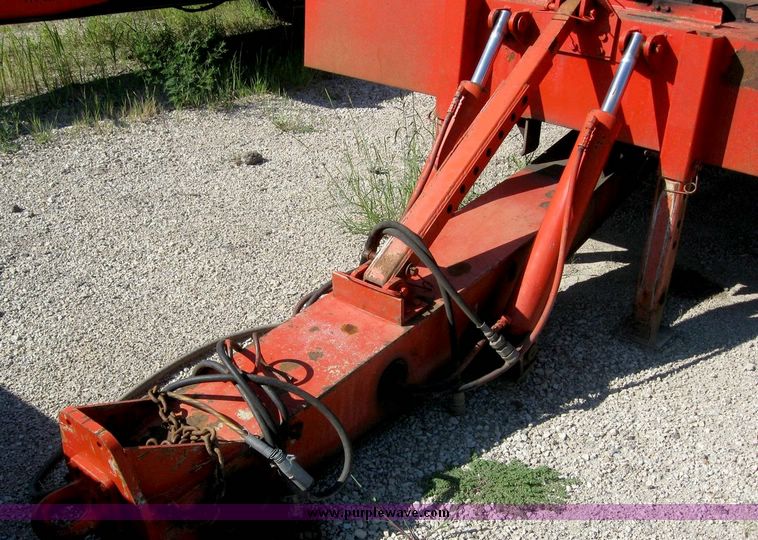 image for item 8483 1989 Landoll model 345-31 20-ton trailer with winch