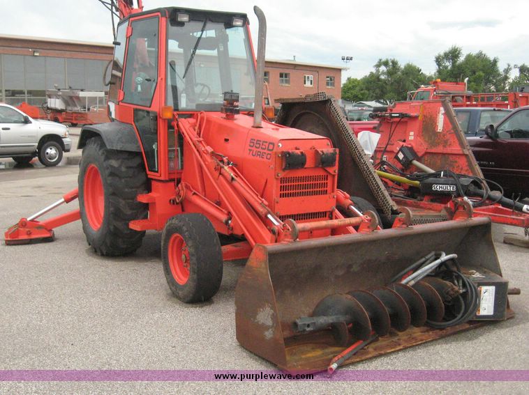 image for item 8573 1996 Ford 555D backhoe