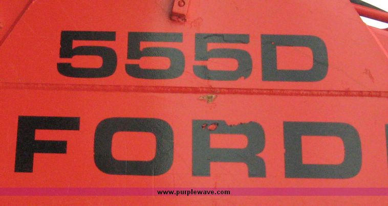 image for item 8573 1996 Ford 555D backhoe