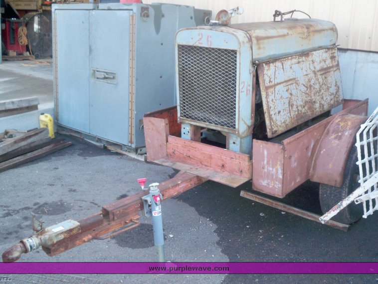 image for item 3421 Lincoln SA-200-F163 trailer mounted arc welder