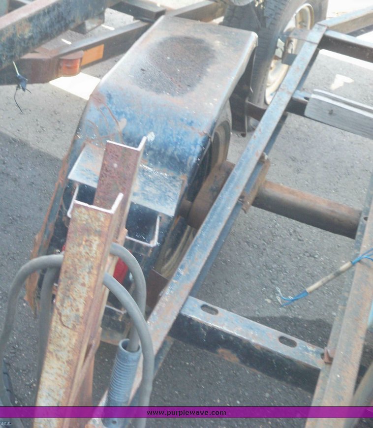 image for item 3422 Miller Big 40 trailer mounted arc welder