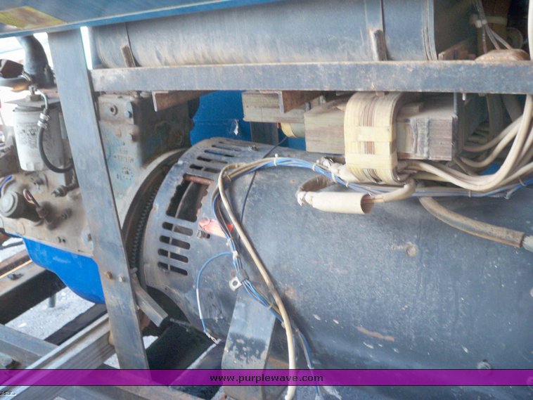 image for item 3422 Miller Big 40 trailer mounted arc welder