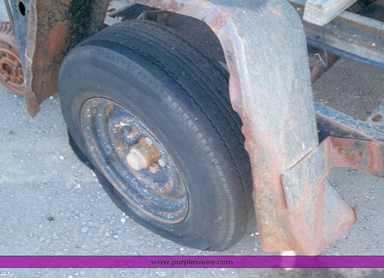 image for item 3422 Miller Big 40 trailer mounted arc welder