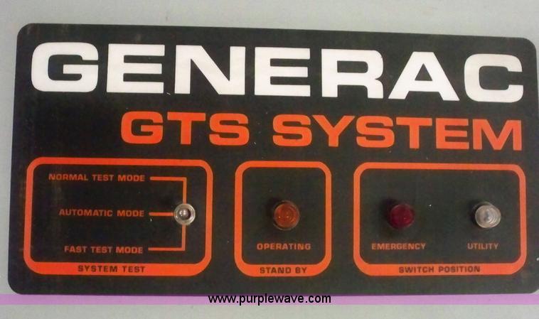 image for item 3442 1992 Generac 92A02364-5 generator