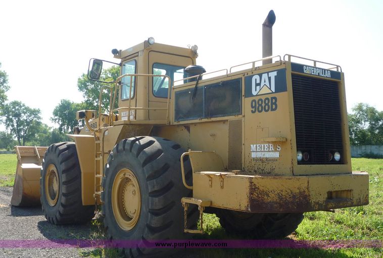 image for item 4031 1984 Caterpillar 988B wheel loader