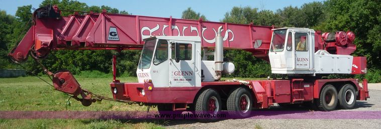 image for item 4033 1975 Grove 50-1 hydraulic crane