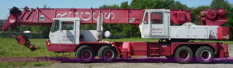 image for item 4033 1975 Grove 50-1 hydraulic crane
