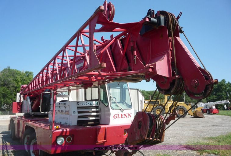 image for item 4033 1975 Grove 50-1 hydraulic crane