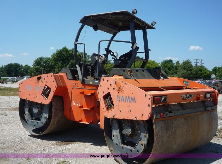 image for item 4046 Hamm HD130 vibratory roller