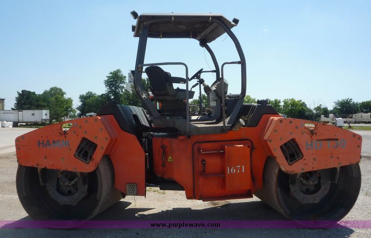 image for item 4046 Hamm HD130 vibratory roller