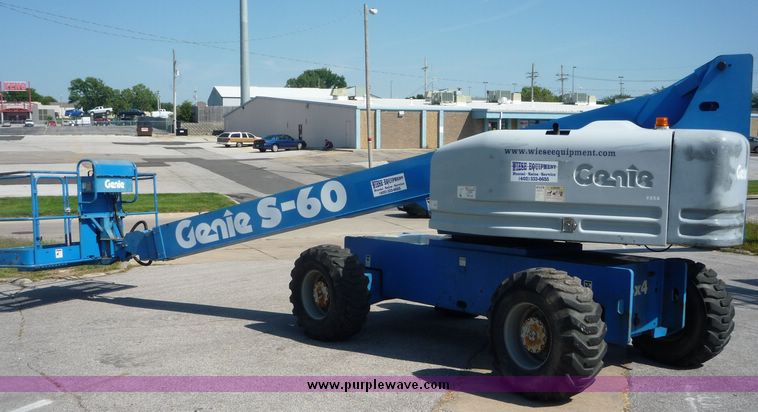 image for item 5060 Genie S-60 boom lift