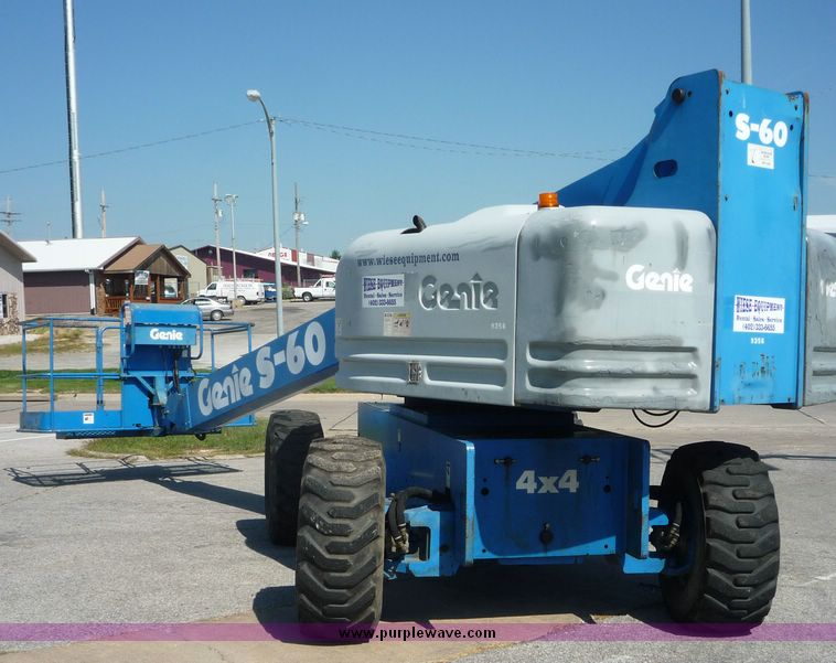 image for item 5060 Genie S-60 boom lift