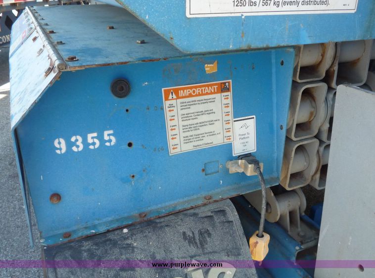 image for item 5070 Genie GS-2668-RT scissor lift